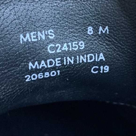 Cole Haan Mens Harrison Grand Black Leather Cap Toe Oxford Size 8 - Picture 9 of 9